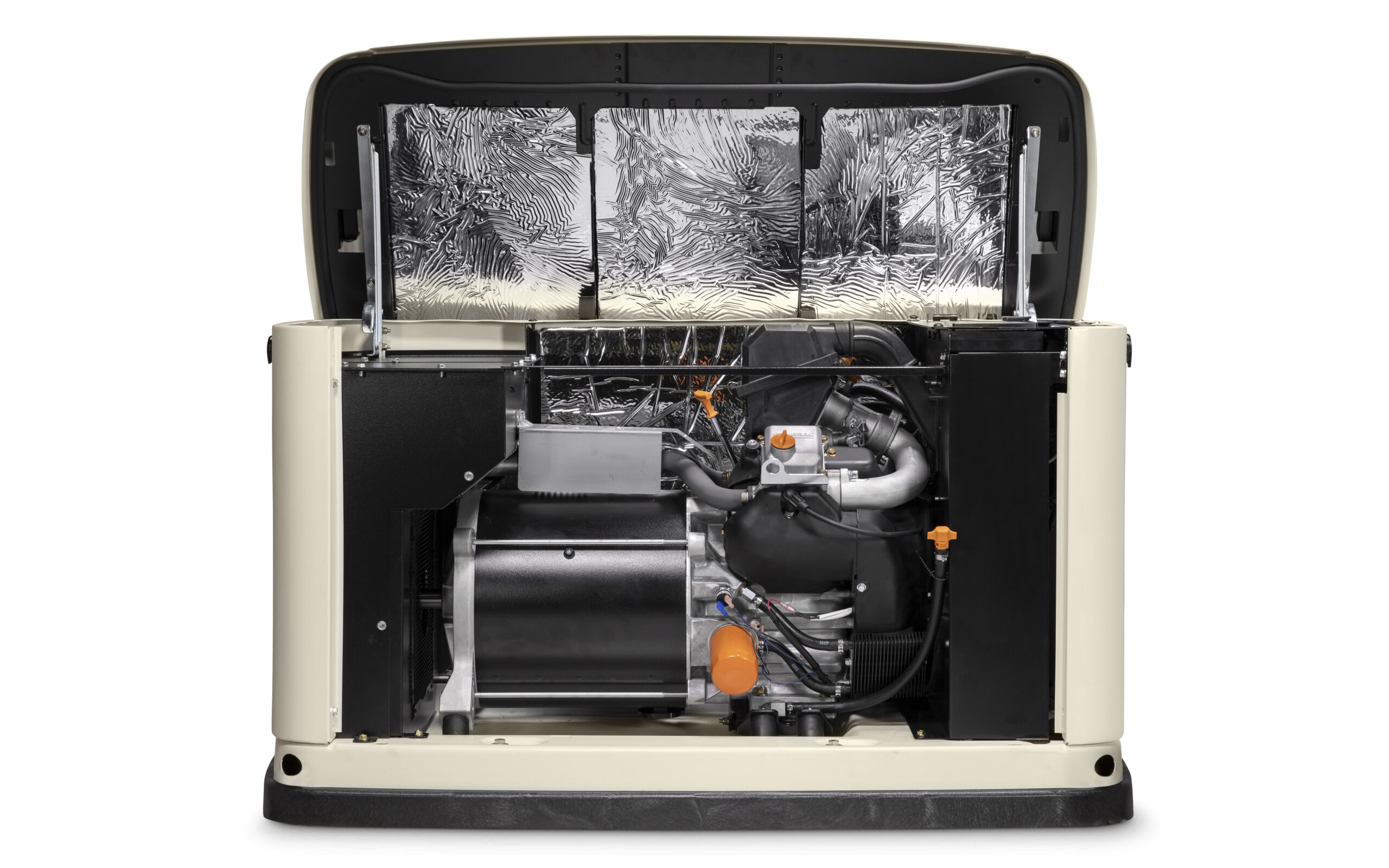 inside front view generac generator 22kw guardian