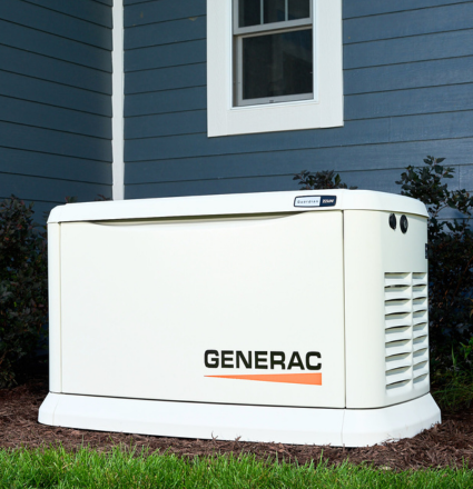 whole house generators generac next to home