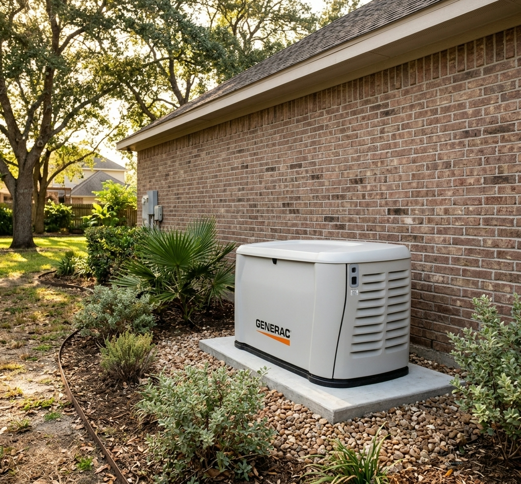 Generac Generator Installed Anahuac TX 2