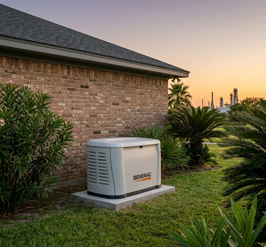 Generator Install in Port Neches TX