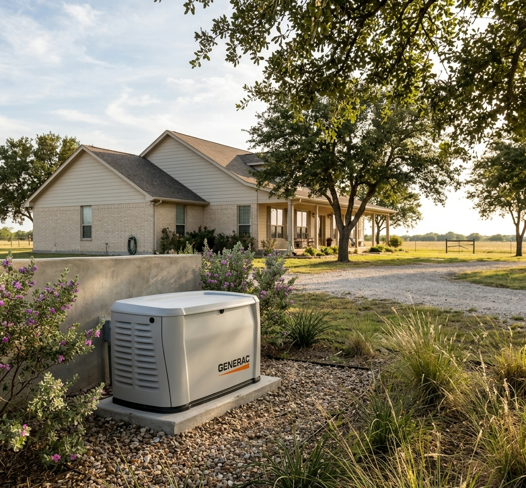 Generator Install in Winnie TX
